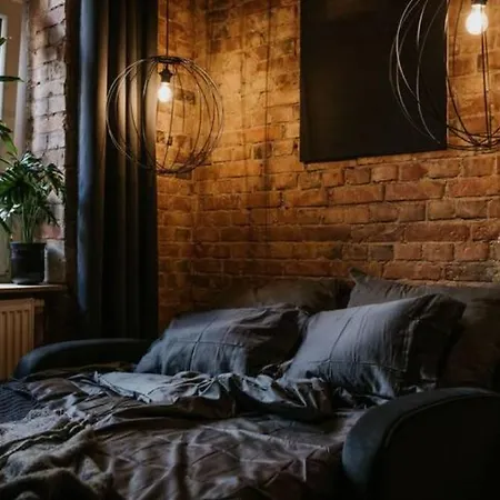 Mikro Czarne Studio Vintage Apartment